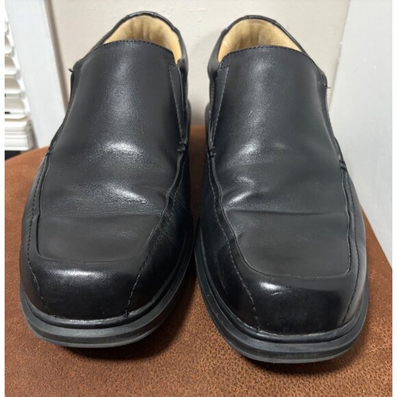 CROFT & BARROW MEN\'S COMFORT LEATHER SLIP ON LOAFERS SIZE 11 M DRESSY OFFICE main image 4